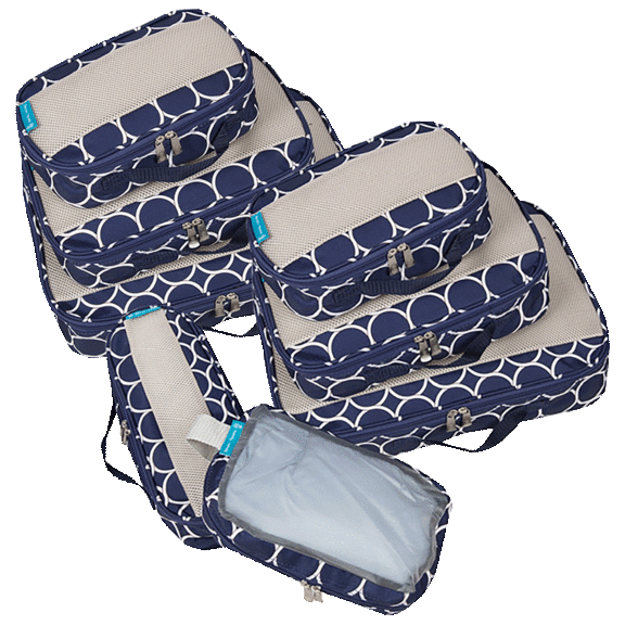 8-Piece: Handy Sandy Deluxe Organizing Cube Set
