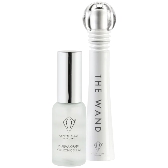 Crystal Clear The Wand with Hyaluronic Serum Set