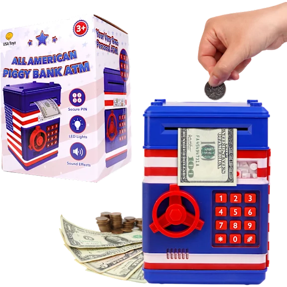 USA Toyz All-American Piggy Bank ATM