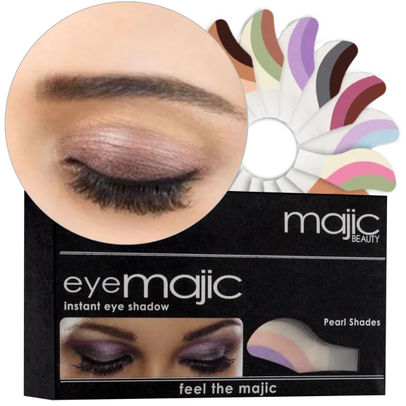 Eye Majic Instant Eyeshadow Pearl Shades 10-Pack