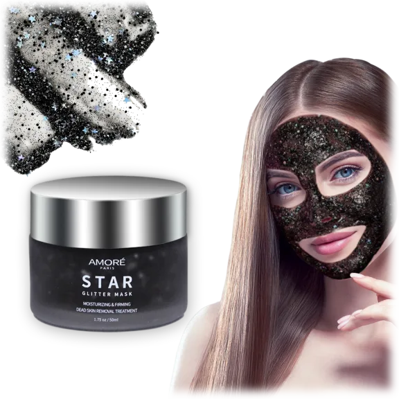 Amore Deep Cleansing Purifying Glitter Peel-Off Facial Mask