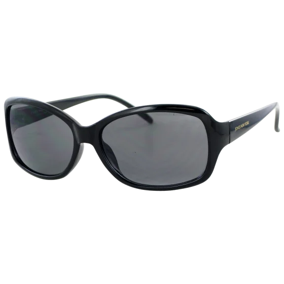 Jones New York Black Square Frames With Smoke Lenses