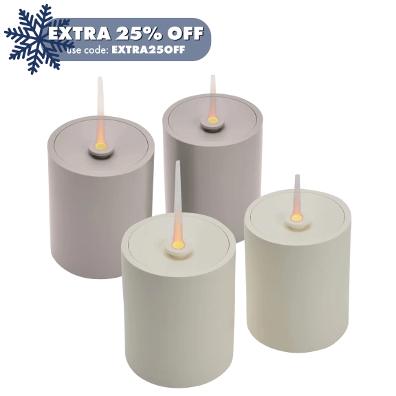 2-Pack: Illure Rechargeable Vapor JetFlame