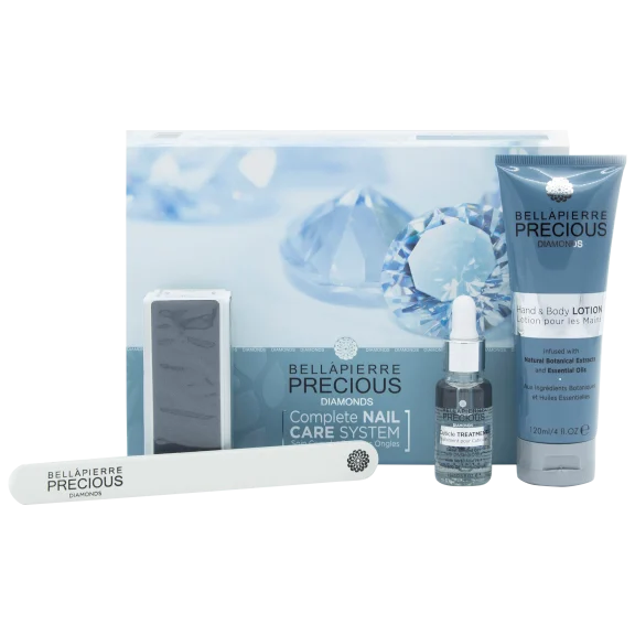 Bellapierre Precious Diamonds Complete Nail Care System
