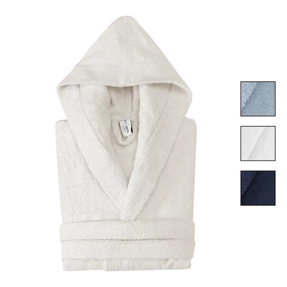 Enchante Home Hooded Turkish Cotton Bathrobe