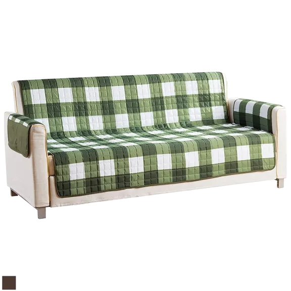 Quick Fit Alba Reversible Waterproof Microfiber Sofa Cover