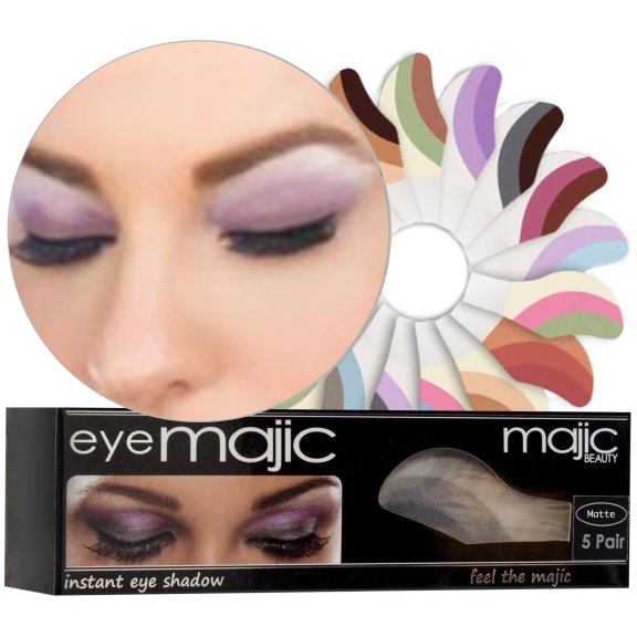 Eye Majic Instant Eyeshadow Matte Shades 5-Pack