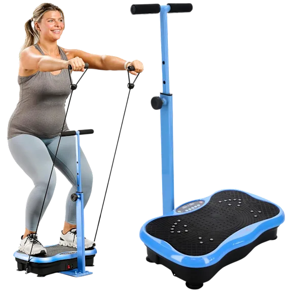 Lifepro Vibration Plate Exercise Machine with Handlebar & Magnetic Acupoints
