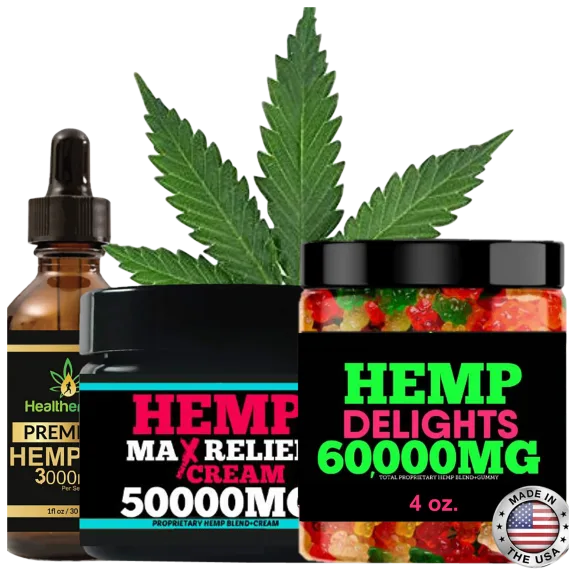 3-Pack: Healthergize Hemp Variety Set