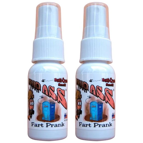 2-Pack: Liquid Ass Fart Prank Spray