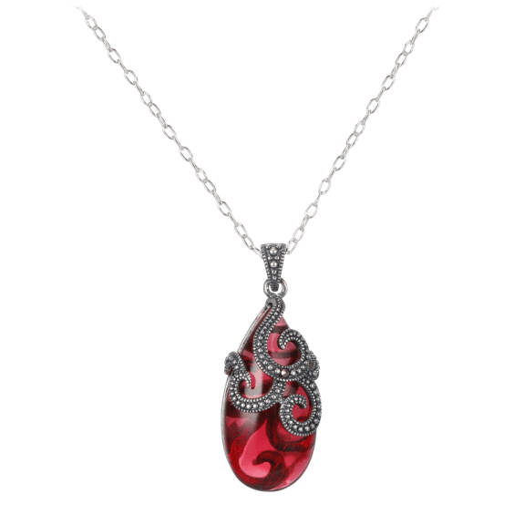 Morgan & Paige Art Deco 18" Drop Necklace