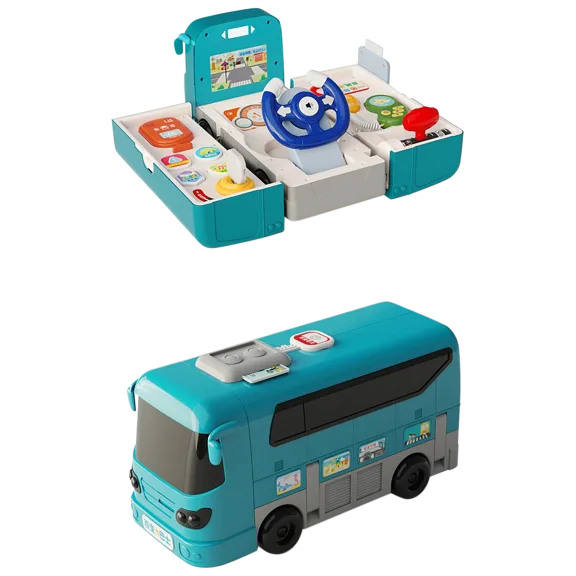 Britenway Musical Fold-out Simulation Driving Bus