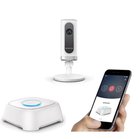 ONLINE EXCLUSIVE: Smanos WiFi Camera with Home Security Bundle