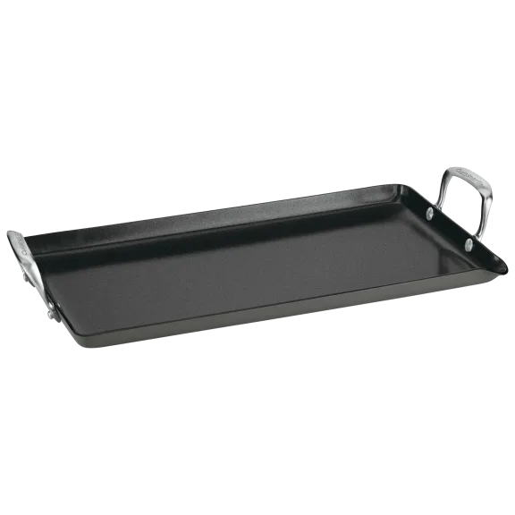 Cuisinart Green Gourmet Hard Anodized Double Burner Griddle