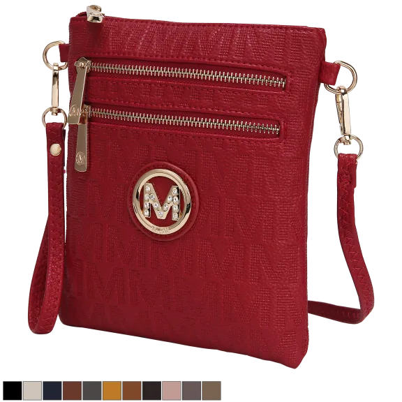 MKF Collection Andrea Milan M Signature Crossbody