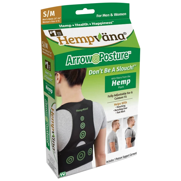 Hempvana Arrow Posture As Seen On TV
