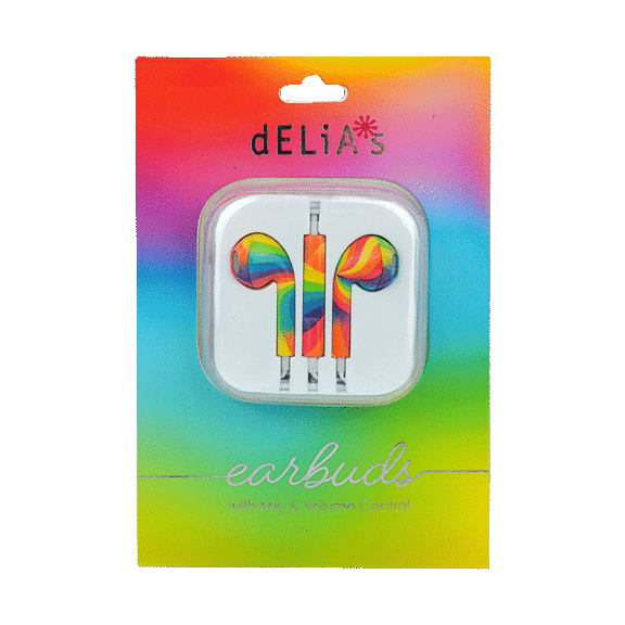 dELiA*s Printed Earbuds