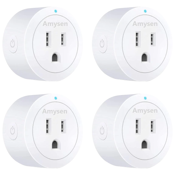 4-Pack: Smart Plug Amysen By 3P Experts
