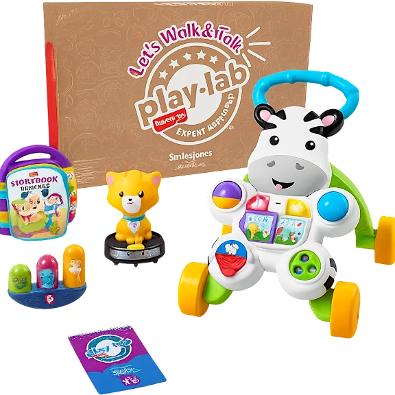 Fisher-Price Play-Lab Let's Walk & Talk Bundle