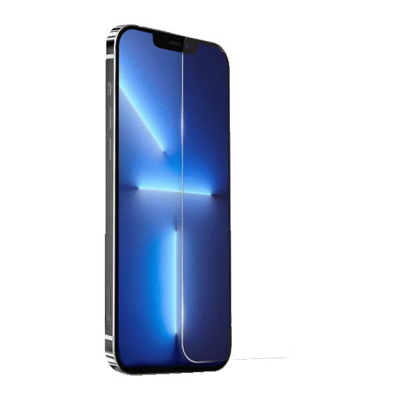 Naztech Intellishield HD Tempered Glass for iPhone 13, 13 Pro, and 13 Pro Max