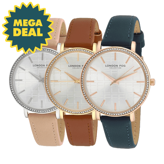 London Fog Watch Collection (4 Styles)