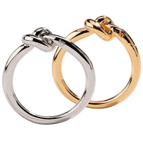 Hollywood Sensation Dainty Love Knot Commitment Ring