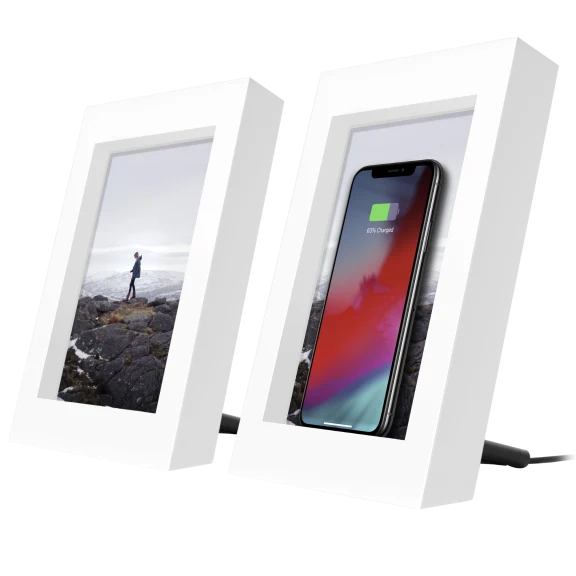 2-Pack: Twelve South Powerpic Photo Frame with Built-In Phone Charger