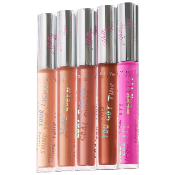Mally Beauty Intense Color Lip Gloss 5-Piece Kit
