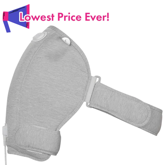 Sharper Image Calming Heat Therapeutic Massaging Shoulder Wrap