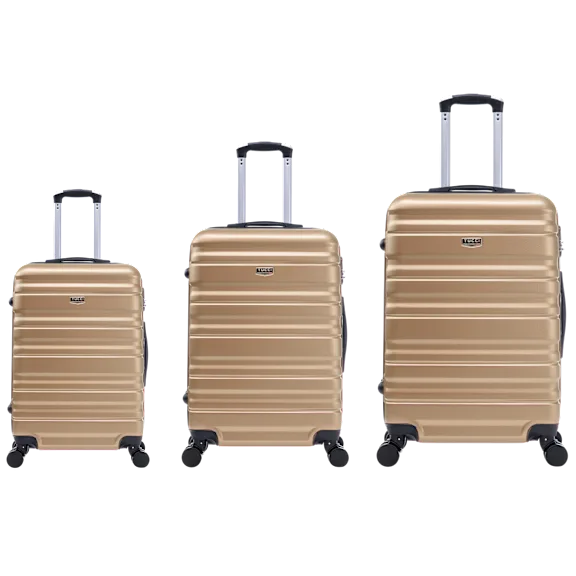 TUCCI Italy Girovita 3-Piece Hardside Luggage Set