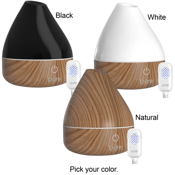 PureSpa Natural Aromatherapy Diffuser Bundle