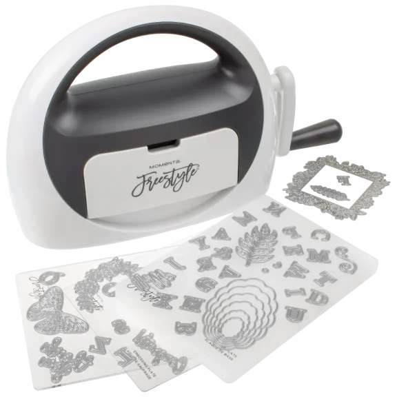 Momenta Freestyle Die Cutting Machine and 44-Piece Metal Die Bundle