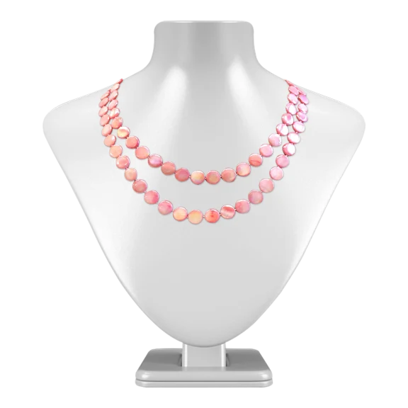 OYSTER BAY COLLECTION Mother of Pearl Double-Strand Necklace