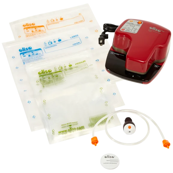 Oliso Pro Smart Vacuum Sealer with Bags