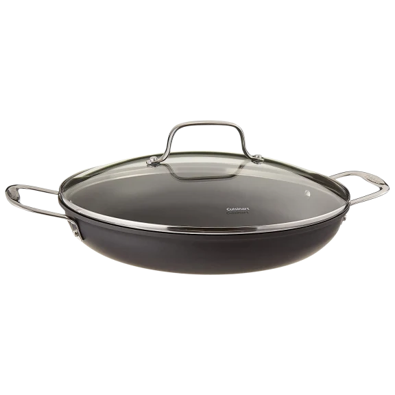 Cuisinart Chef's Classic Anodized 12-inch Everyday Pan with Dome Cover