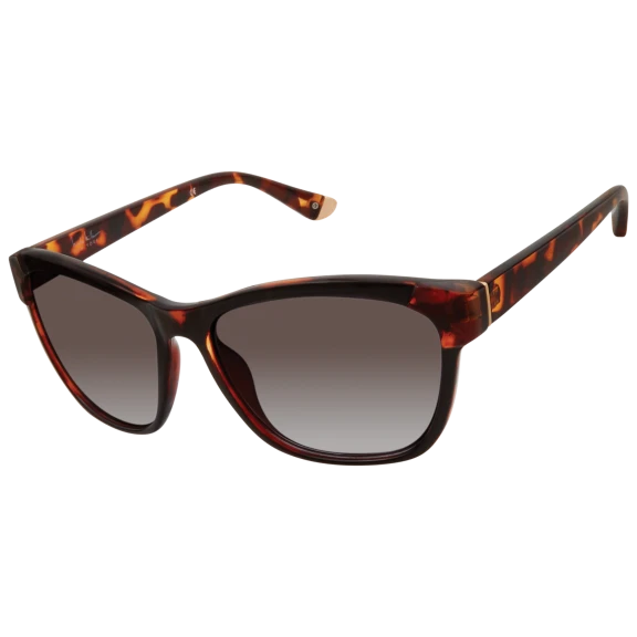 Nicole Miller New York Round Frame Burke Sunglasses