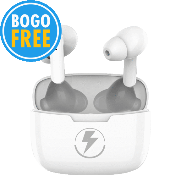 Power-to-Go Alpha Pro True Wireless Earbuds with Wireless Charging