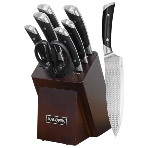 Kalorik Cobra 8-Piece Cutlery Block Set