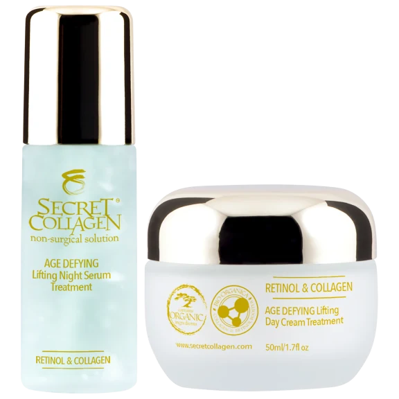 Secret Collagen Age Defying Lifting Day/Night Complete Treatment Routine