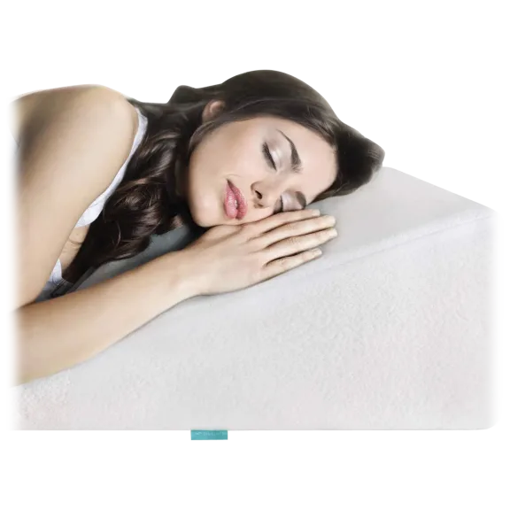 Willow & Everett 10" Inch Bed Wedge Pillow Gel Memory Foam Top