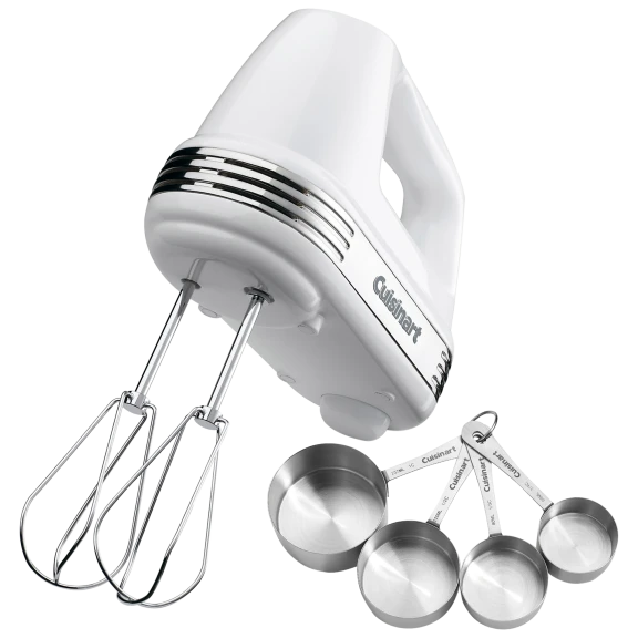Cuisinart Power Advantage 5-Speed Hand Mixer with Stainless Steel Measuring Cups