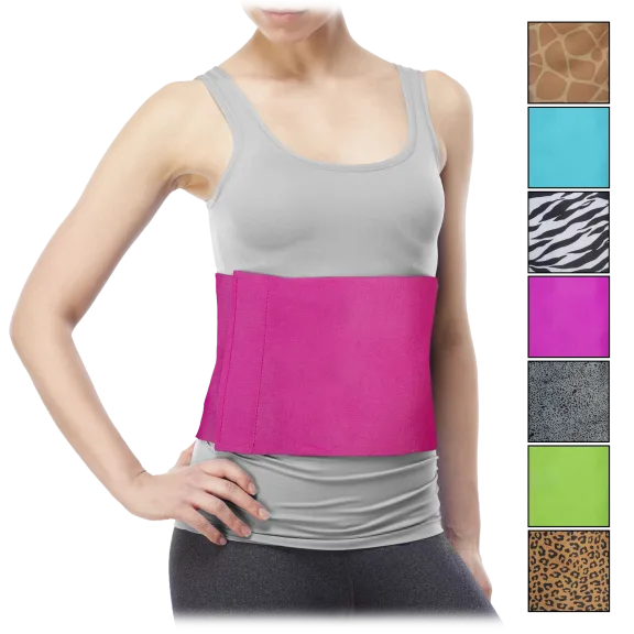 Pick-Your-2-Pack: Fitness Basics Adjustable Waist Slimming Belt