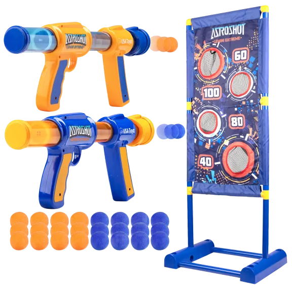 The Dual Player Moving Target Foam Shooting Set