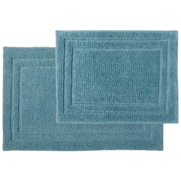 Bibb Home 2-Piece Shag Bath Mat Set