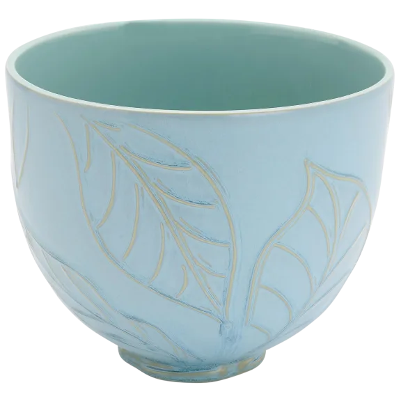 KitchenAid 5-Quart Spring Leaves Ceramic Stand Mixer Bowl