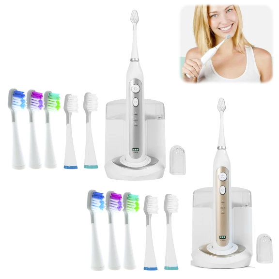 Smile Bright Elite Sonic Toothbrush with UV Sanitizing Charging Base