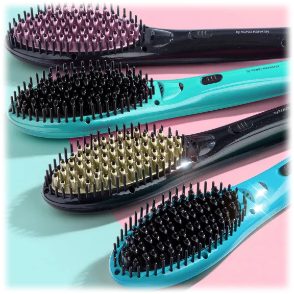STYLIT Ionic Straightening Brush by Koko Keratin