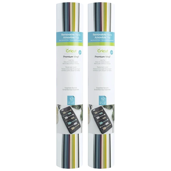 2-Pack: Cricut® 24-Piece 12" x 12" Vinyl Sampler Pack (288ft)
