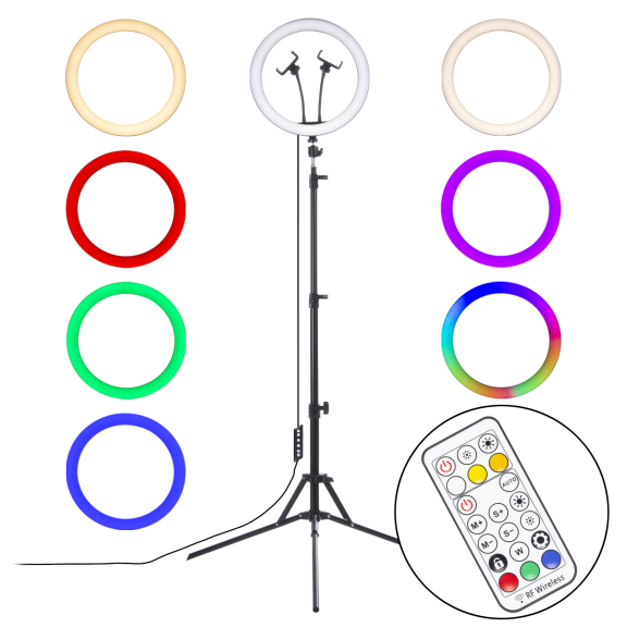 Vivitar 12" Selfie Ring Light with Stand
