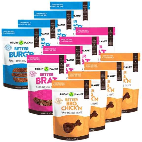 12-Pack: Bright Planet Pet Better Dog Treat